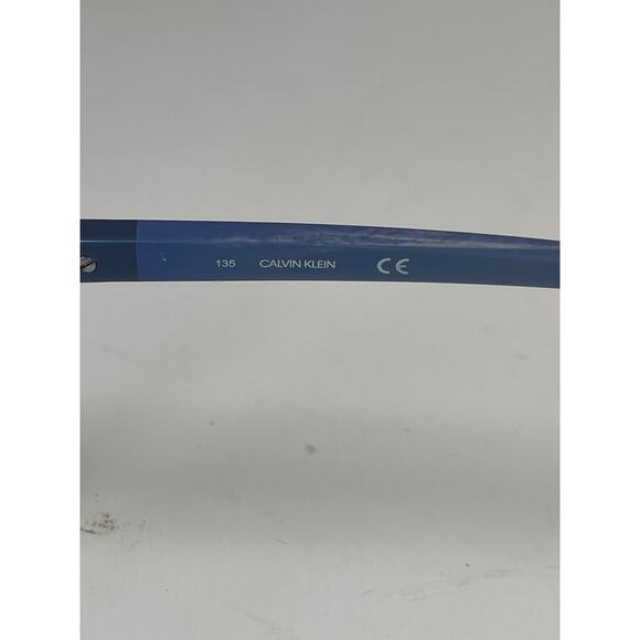 Eyeglasses Frames Women\'s Blue Full Rim Calvin Klein CK19506 419  51-17 Used